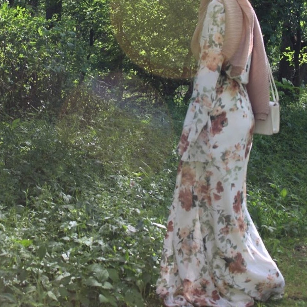 Discovery Clothing Floral Cover Up Dress Kimono